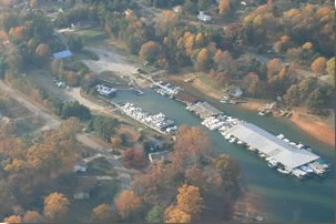 Arial view of Inland Sea Marina picture by Zeb Moser III  Pilot